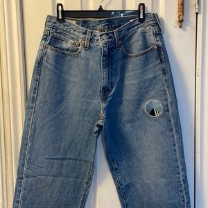 Levi's Stay Loose Denim Crop